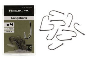 4467 - RADICAL HACZYKI KARPIOWE LONGSHANK 10szt
