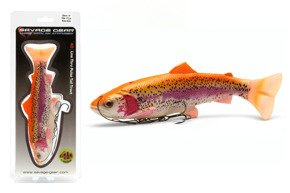 619 - SAVAGE GEAR GUMA 4D PULSETAIL TROUT - ALBINO TROUT