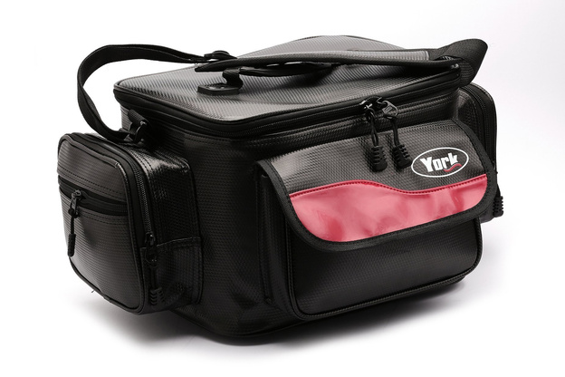 TORBA YORK BLACK RED - ŚREDNIA