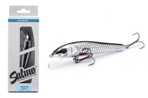 UNIKATOWY WOBLER SALMO MINNOW S 9cm - SILVER METALLIC DACE