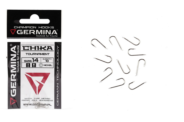 HACZYKI GERMINA CHIKA NICKEL 10szt