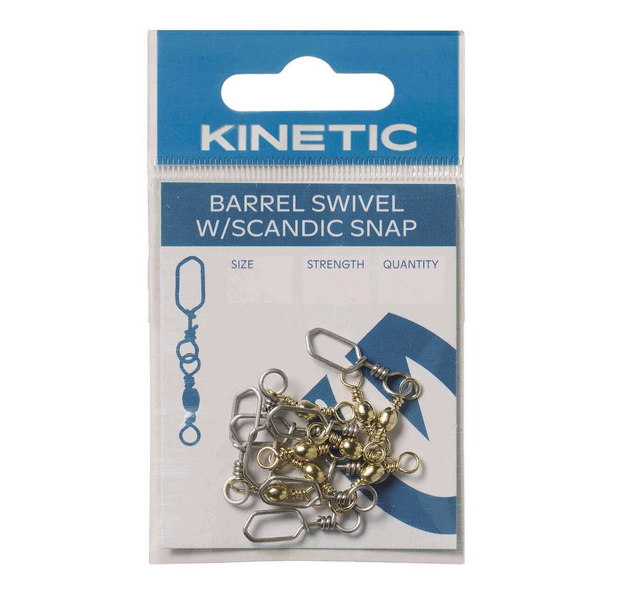 KRĘTLIKI Z AGRAFKĄ KINETIC SCANDIC SNAP 1/0-50kg