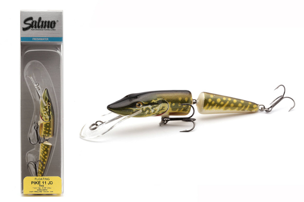 WOBLER SALMO PIKE JOINTED DEEP RUNNER 11cm - PIKE
