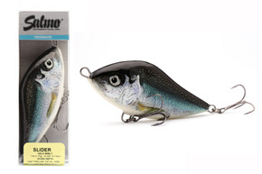 WOBLER SALMO SLIDER FLOATING 10cm - HOLO SMELT