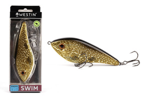 P036-149-154 - WESTIN JERK SWIM GLIDEBAIT 10cm/31g- NATURAL PIKE