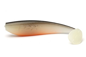 GUMA FOX RAGE PRO ZANDER 18 cm - UV HOT OLIVE