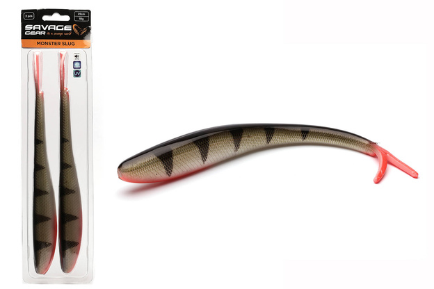 GUMA SAVAGE GEAR MONSTER SLUG 20cm - PERCH