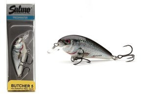 WOBLER SALMO BUTCHER SINKING 5cm-HOLOGRAPHIC REAL DACE
