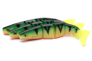 GUMA FOX RAGE PRO SHAD JOINTED - UV FIRETIGER