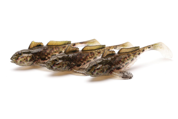 GUMY WESTIN GUNNAR THE GOBY 6,5cm/3szt - BLACK MOUTH