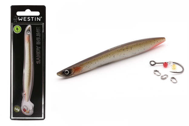 PRZYNĘTA WESTIN SANDY INLINE 12cm/24g - GOLDEN SANDEEL