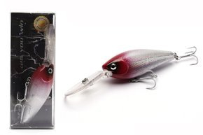 45487 - YORK WOBLER MALACHITE - RED HEAD 7,5cm