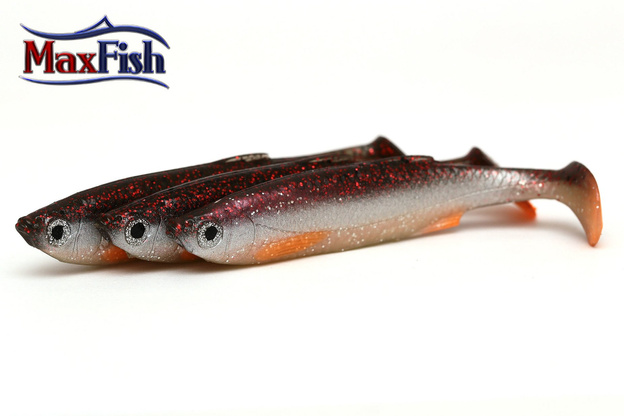 618 - SAVAGE GEAR GUMA 3D BLEAK PADDLE TAIL- GREEN PEARL SILVER