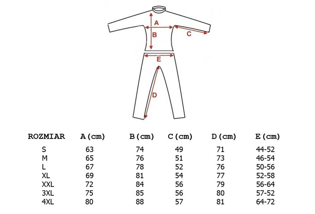 KOMBINEZON TERMICZNY FOX RAGE WINTER