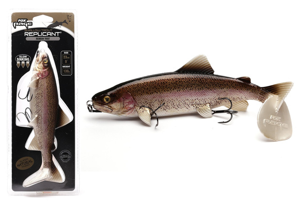 NRE - FOX RAGE GUMA SHALLOW TROUT REPLICANT - SN RAINBOW TROUT