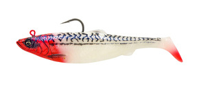 GUMA SAVAGE GEAR 4D HERRING BIG SHAD 25cm/300g - RED HEAD MACKEREL
