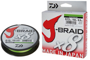 PLECIONKA DAIWA J-BRAID X8 CHARTEUSE 150m