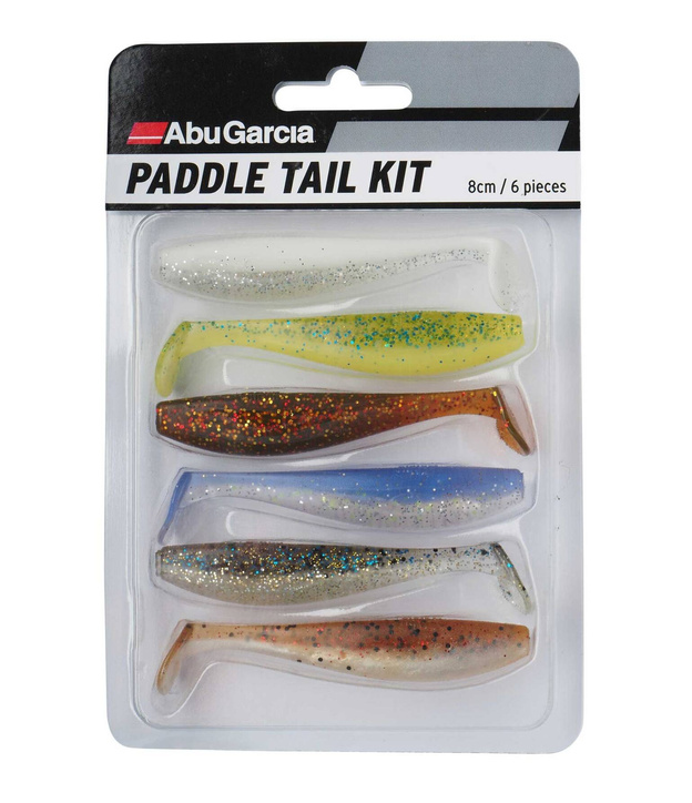 ZESTAW PRZYNĘT ABU GARCIA SOFT BAIT KIT 80mm/6szt