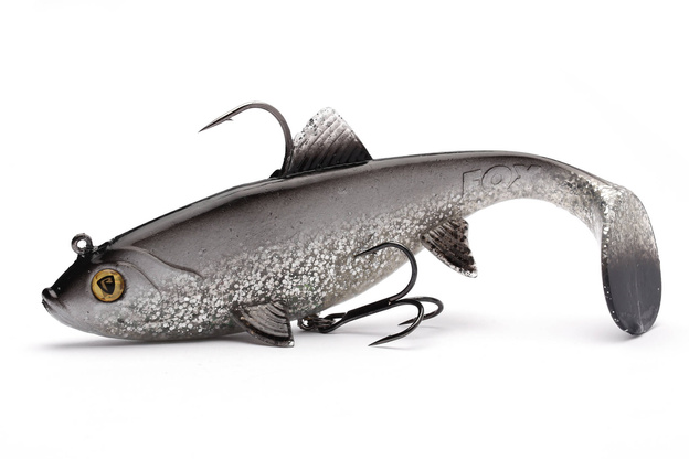 GUMA WOBBLE REPLICANT - UV SILVER BAIT FISH - FOX RAGE