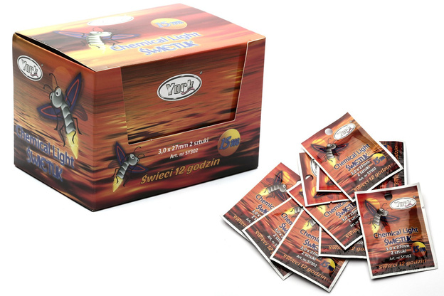 OPAKOWANIE ŚWIETLIKÓW WĘDKARSKICH YORK 3,0x27mm