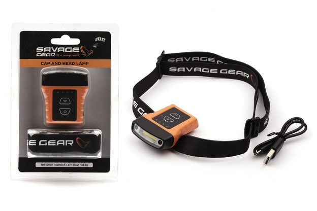 LATARKA CZOŁOWA MP FLIP AND CAP - SAVAGE GEAR