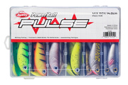 ZESTAW GUM BERKLEY PULSE SHAD MIX COLORS 14cm/24szt