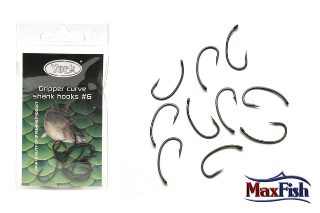 12410 - YORK HACZYKI KARPIOWE GRIPPER 6/10szt