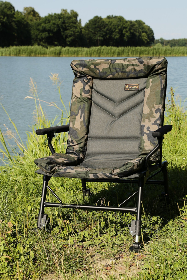 KRZESŁO WĘDKARSKIE PROLOGIC AVENGER COMFORT CAMO