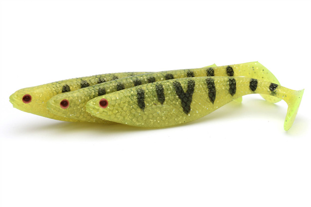 GUMA WESTIN SHAD TEEZ - YELLOW DANGER UV