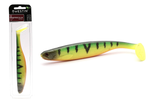 GUMA WESTIN SHADTEEZ SLIM 22cm - TIGER PERCH