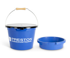 WIADRO PRESTON Z POKRYWKĄ I MISKĄ 13l