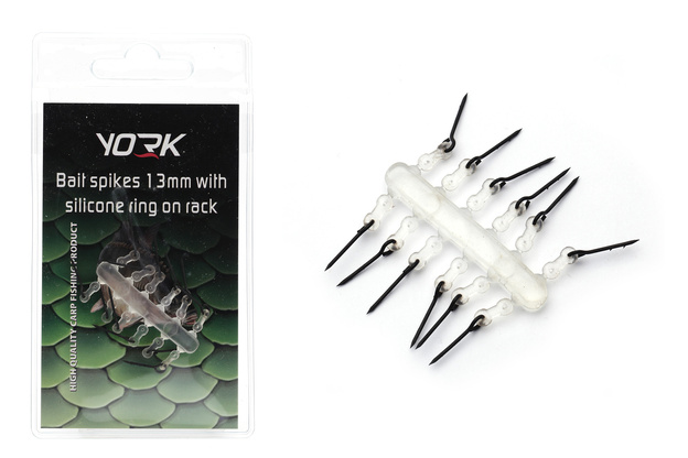 IGŁY METHOD FEEDER Z SILIKONEM YORK 13mm/12szt