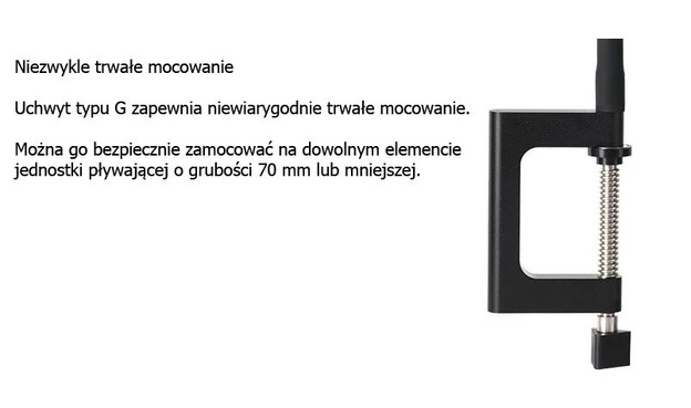 ELASTYCZNE RAMIĘ DO ECHOSONDY DEEPER