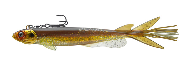 GUMA DAIWA PROREX V-MARLEY PELAGIC SHAD 21cm - GOLDEN SHINER