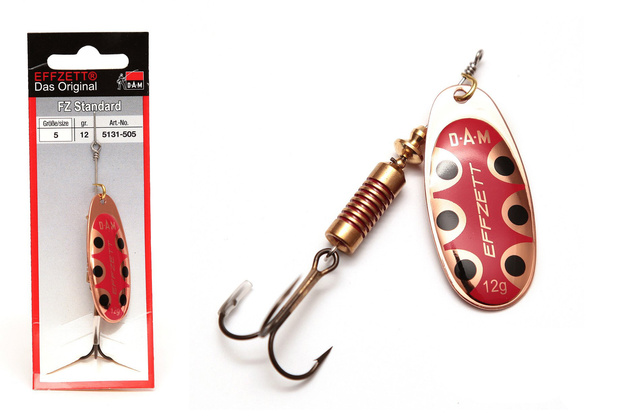 OBROTÓWKA DAM EFFZETT STANDARD - COPPER BLACK DOT