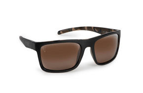 OKULARY POLARYZACYJNE FOX AVIUS BLACK CAMO-BROWN LENS