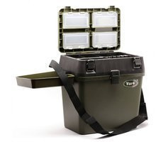 KUFER WĘDKARSKI + TACA BOCZNA I POJEMNIK YORK - PHS318-2