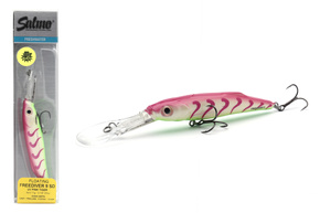 UNIKATOWY WOBLER SALMO FREEDIVER SDR 9cm - UV PINK TIGER