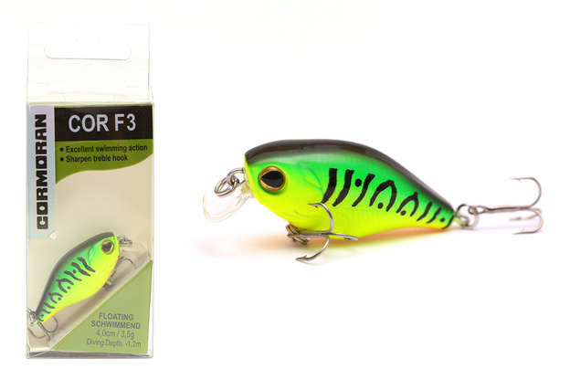 WOBLER CORMORAN COR F3 - FIRETIGER 4,0cm