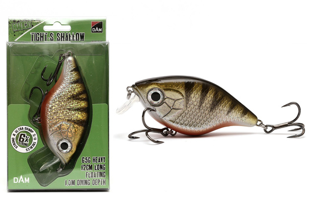 WOBLER MADCAT TIGHT-S SHALLOW - PERCH