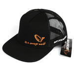 CZAPKA Z DASZKIEM SAVAGE GEAR ALL BLACK