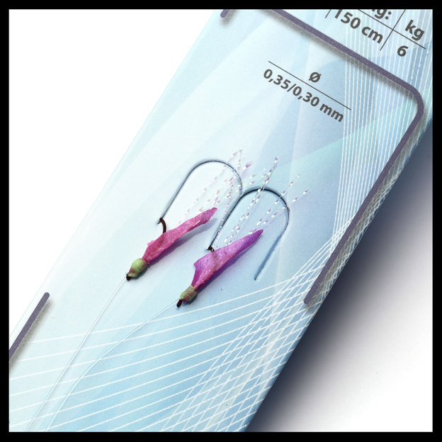 PRZYWIESZKA ŚLEDZIOWA AQUANTIC REAL SKIN RIG 2 - PINK 10