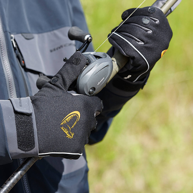 RĘKAWICE ZIMOWE SAVAGE GEAR SOFTSHELL
