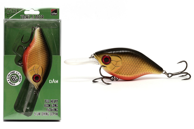 WOBLER MADCAT TIGHT-S DEEP - RUDD