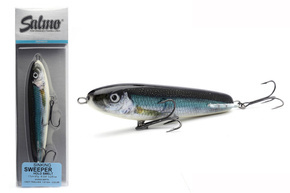 QSE049 - SALMO WOBLER SWEEPER SINKING 14cm - HOLO SMELT
