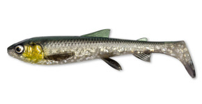 GUMA SAVAGE GEAR 3D WHITEFISH SHAD 15cm/2szt - GREEN SILVER