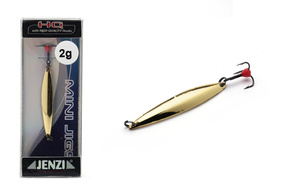 BŁYSTKA PODLODOWA Z KOTWICĄ JENZI SPEED JIGS 2g - GOLD
