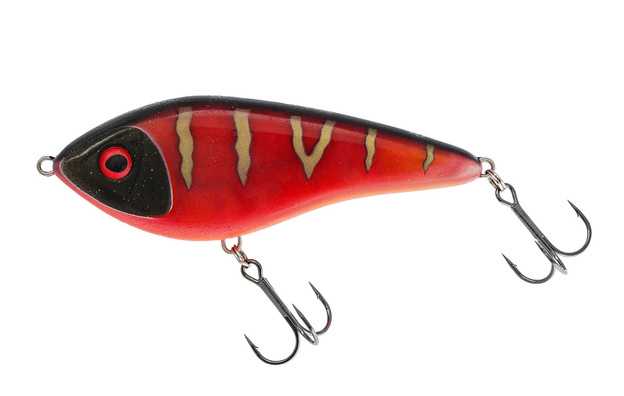 JERK WESTIN THERMOCHROMIC SWIM GLIDEBAIT SS 12cm/53g - TC GOLD/RED
