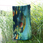 RĘCZNIK DRUKOWANY ZWOLTEX PSTRĄG GOTS 50x100cm