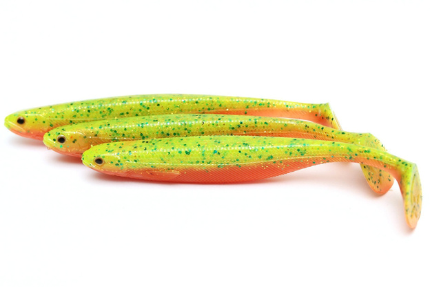 GUMA WESTIN SHAD TEEZ SLIM - GREEN TOMATO